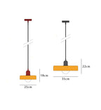 Lysena Bauhaus-Style Colored Glass Pendant Light