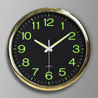Quieta Silent Classroom Wall Clock With LED Lighting
