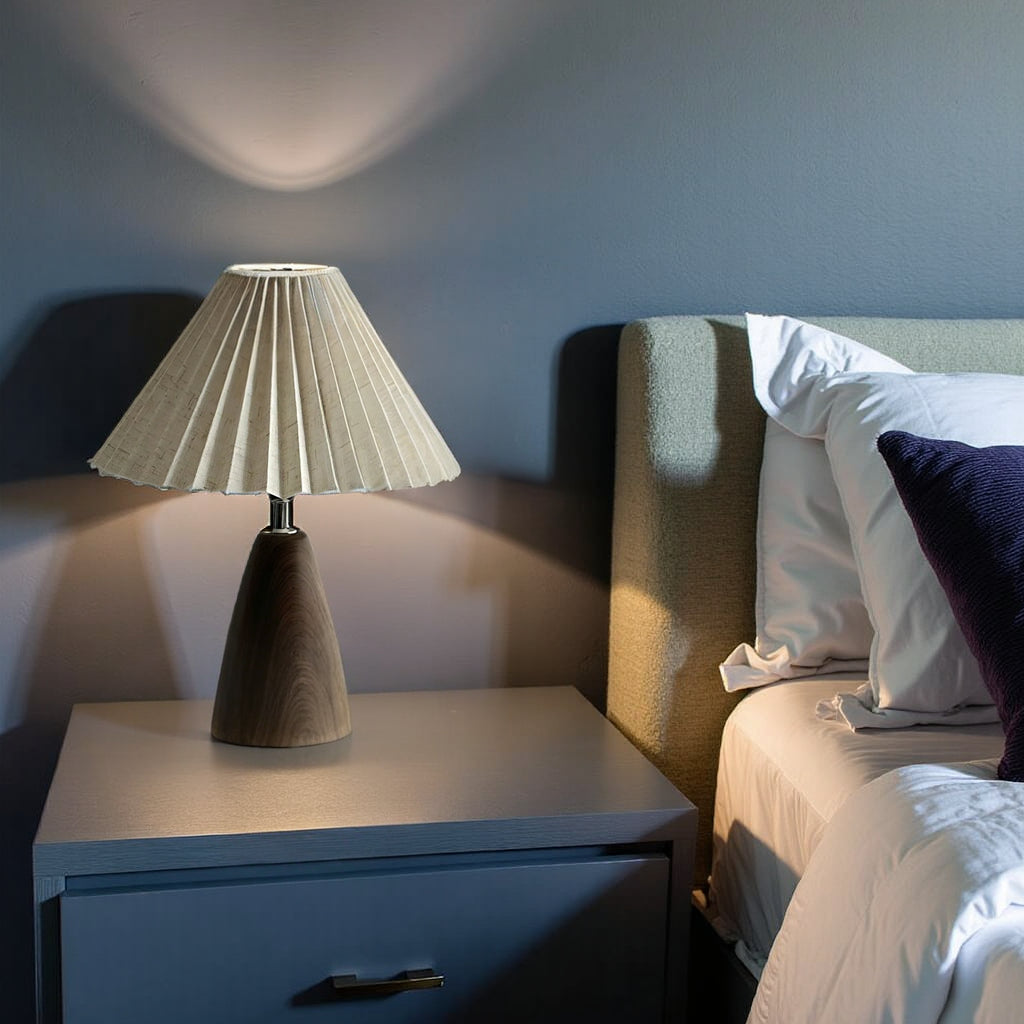 Norroe - Beza linen table lamp