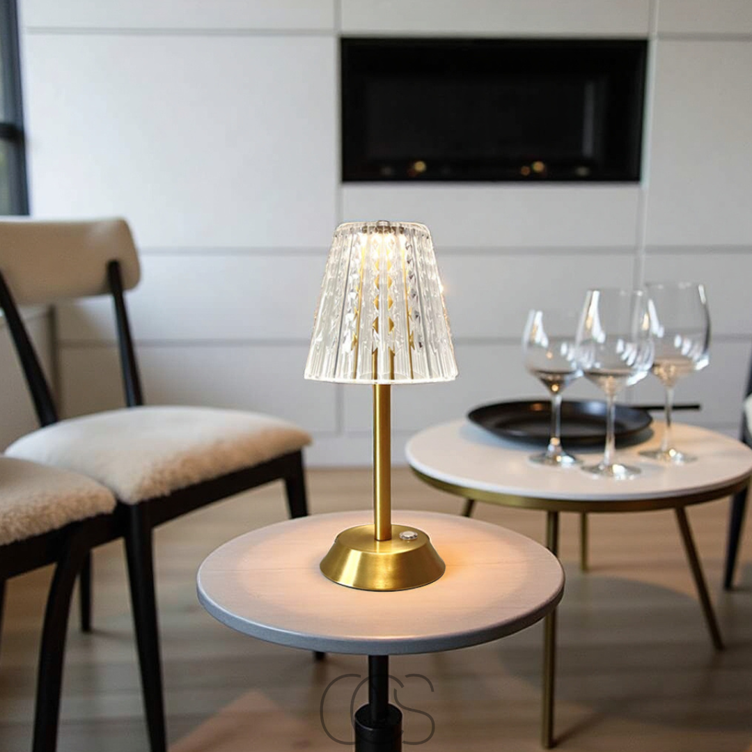 Norroe - LED Crystal Mood Lamp - luxurious light, wherever you want it