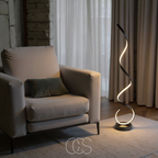 Norroe - LED Spiral Floor Lamp Dimmable
