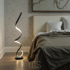 Norroe - LED Spiral Floor Lamp Dimmable