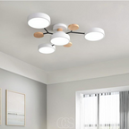 Norroe - Lampada da soffitto a LED in metallo Macaron - Dimmerabile a 3 colori