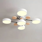 Norroe - Lampada da soffitto a LED in metallo Macaron - Dimmerabile a 3 colori
