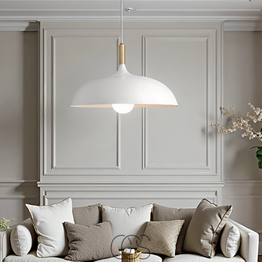 Norroe - Modern Matte Black Ceiling Lamp