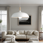 Norroe - Modern Matte Black Ceiling Lamp