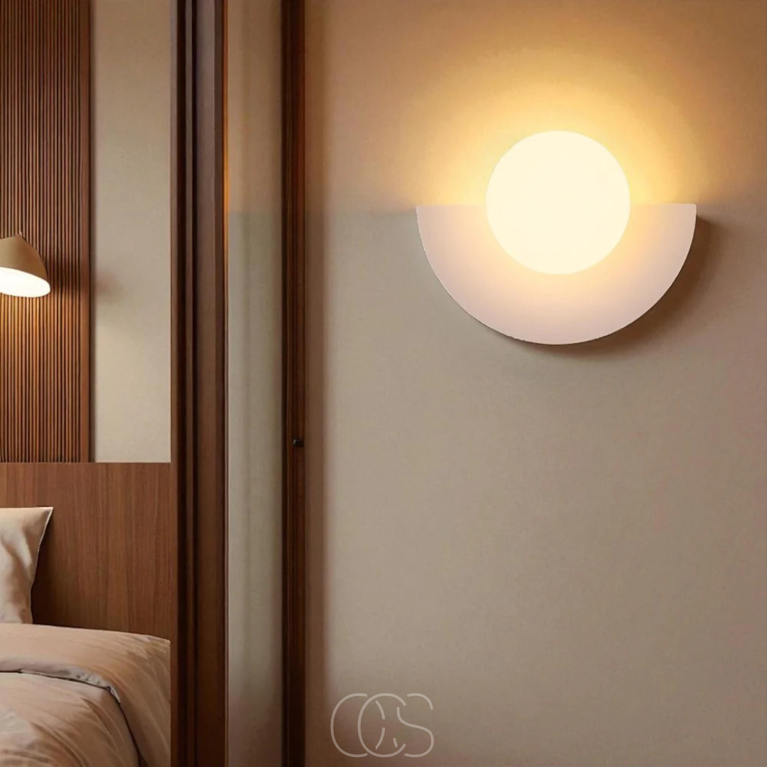 Norroe - Nordic Half-Circular Wall Lamp – Scandinavian Design