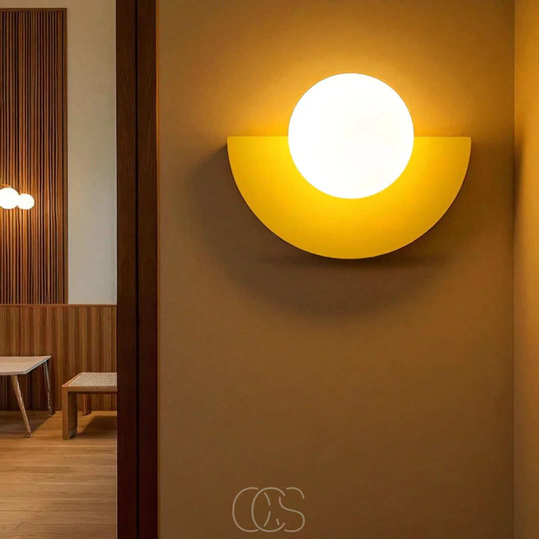 Norroe - Nordic Half-Circular Wall Lamp – Scandinavian Design