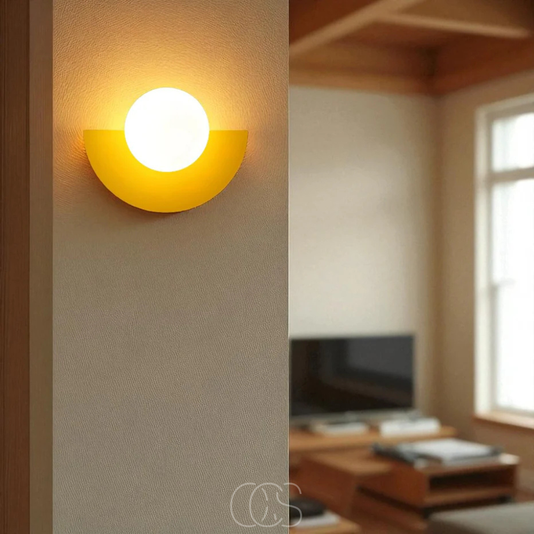 Norroe - Nordic Half-Circular Wall Lamp – Scandinavian Design