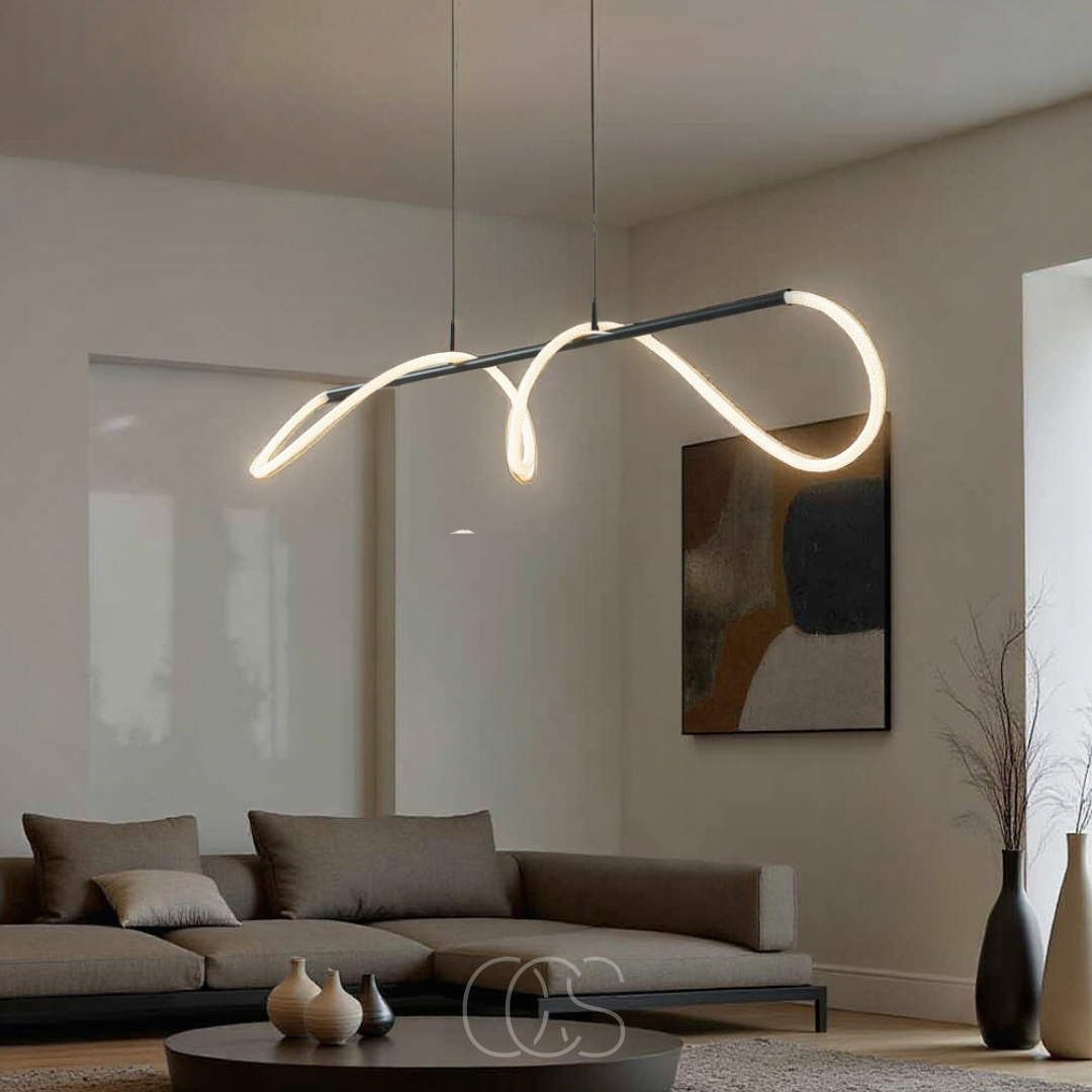 Norroe - Pendant lamp with LED tubes - Modern design