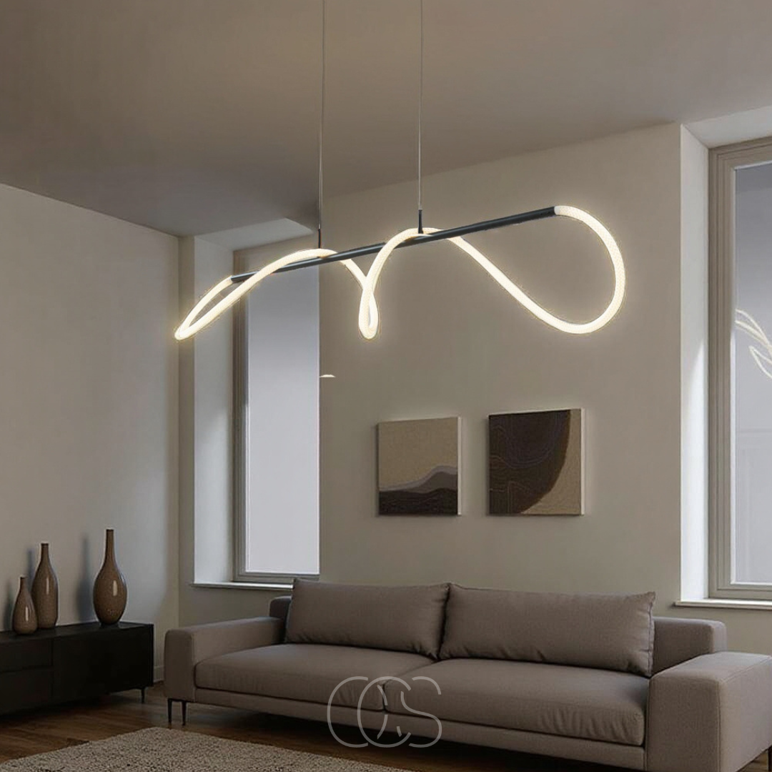 Norroe - Pendant lamp with LED tubes - Modern design