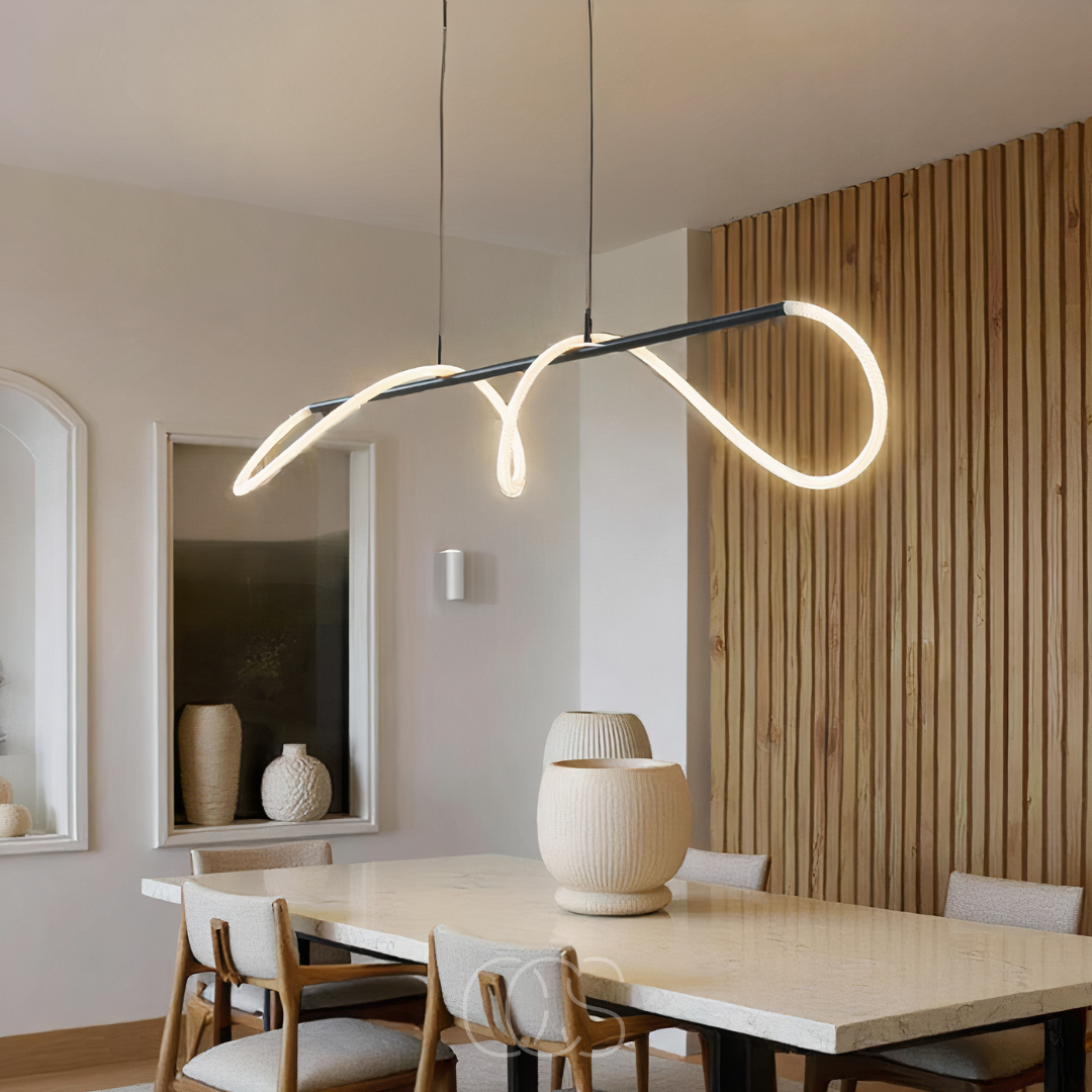 Norroe - Pendant lamp with LED tubes - Modern design