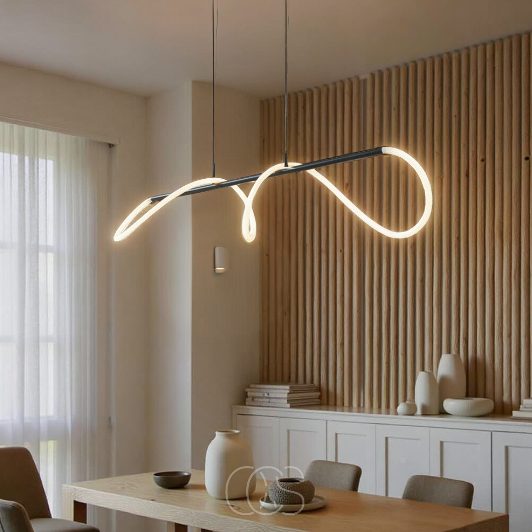 Norroe - Pendant lamp with LED tubes - Modern design