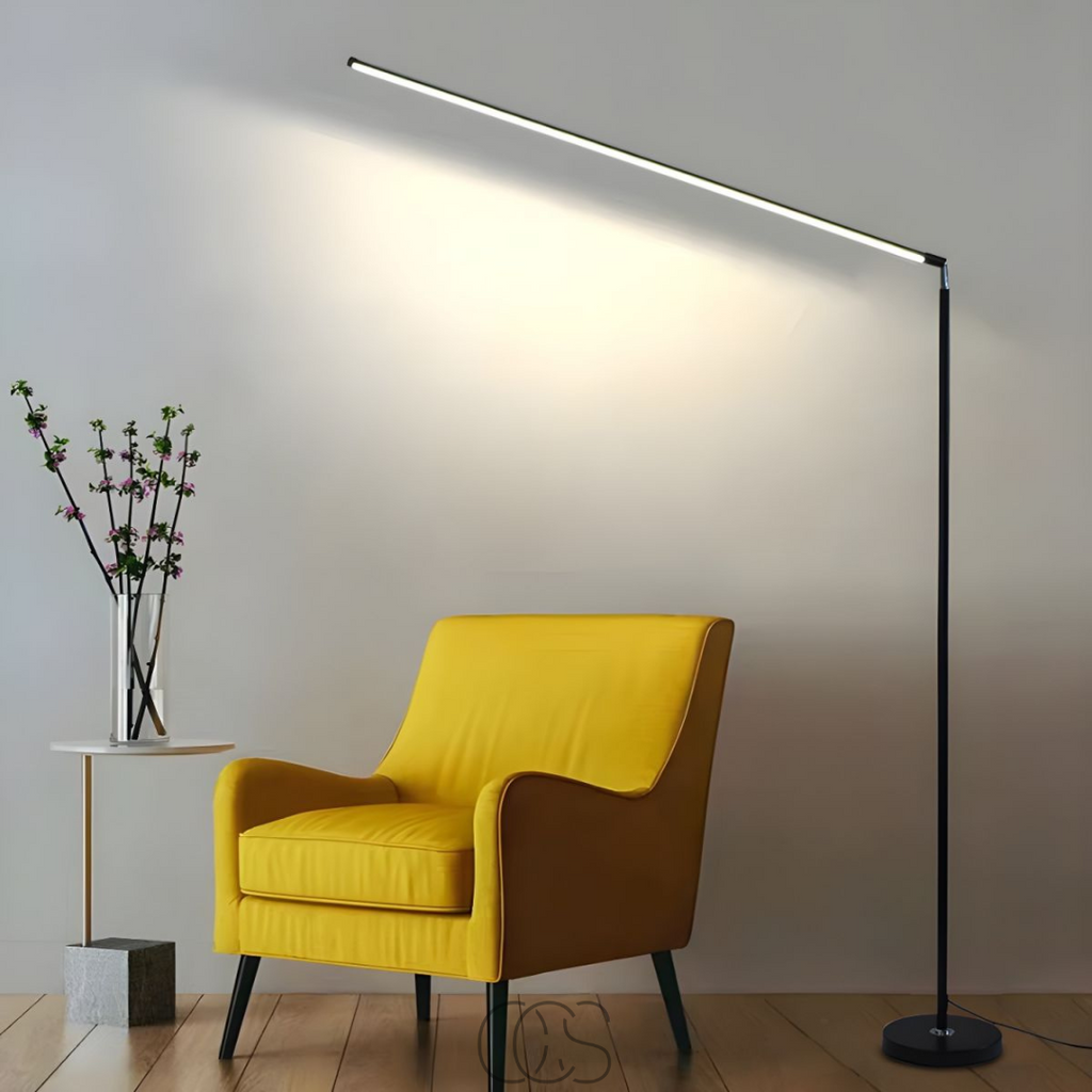 Norroe - Lampada da terra premium – design personalizzato, funzionamento intelligente e atmosfera