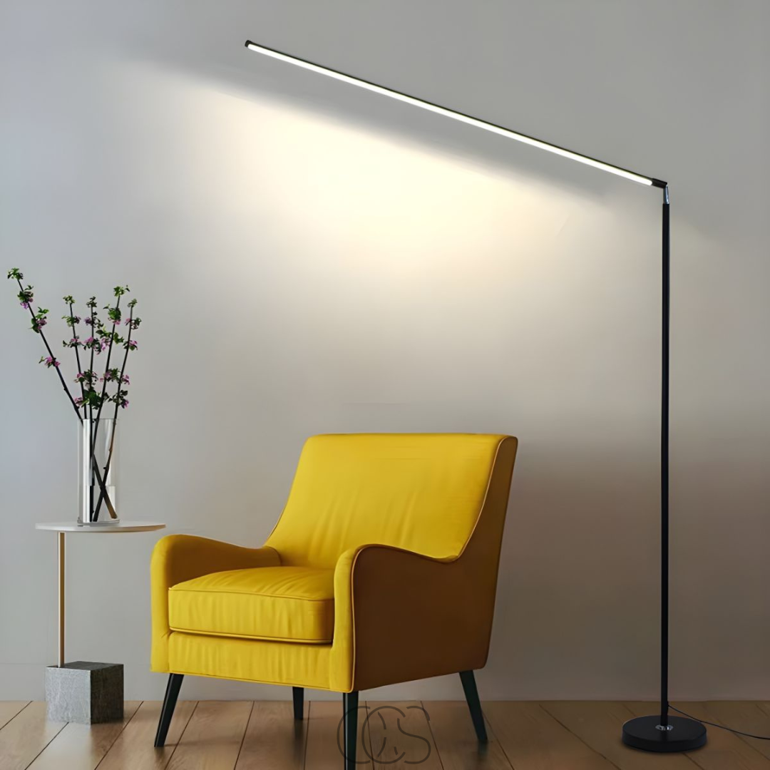 Norroe - Lampada da terra premium – design personalizzato, funzionamento intelligente e atmosfera