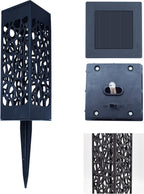 Norroe - Solar Garden Light Pole - Wireless Solar Outdoor Lamp