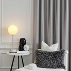 Norroe - Lampada da Tavolo Sferica - Illuminazione Elegante per Qualsiasi Interno