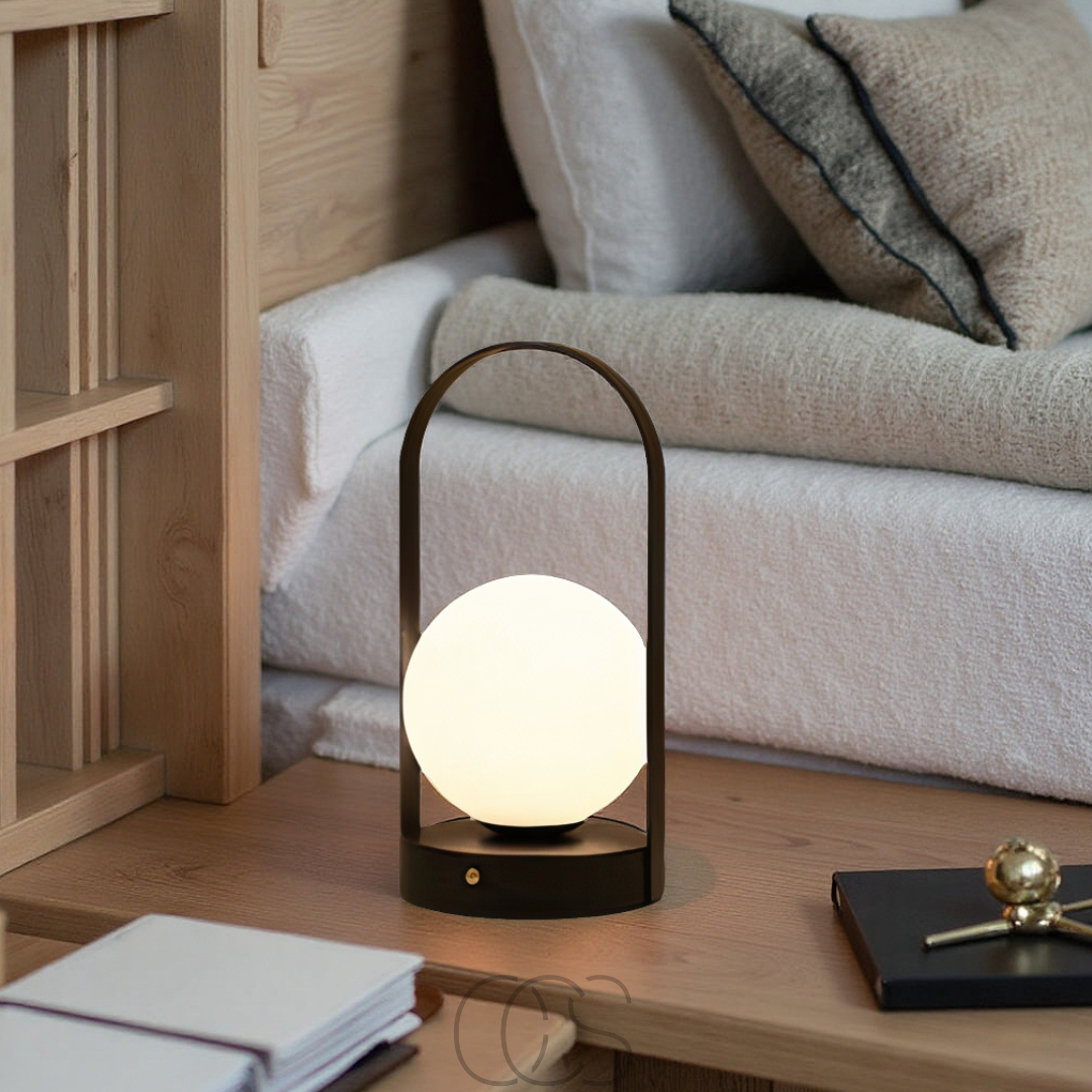Norroe - Spherical Table Lamp - Wireless LED Night Light