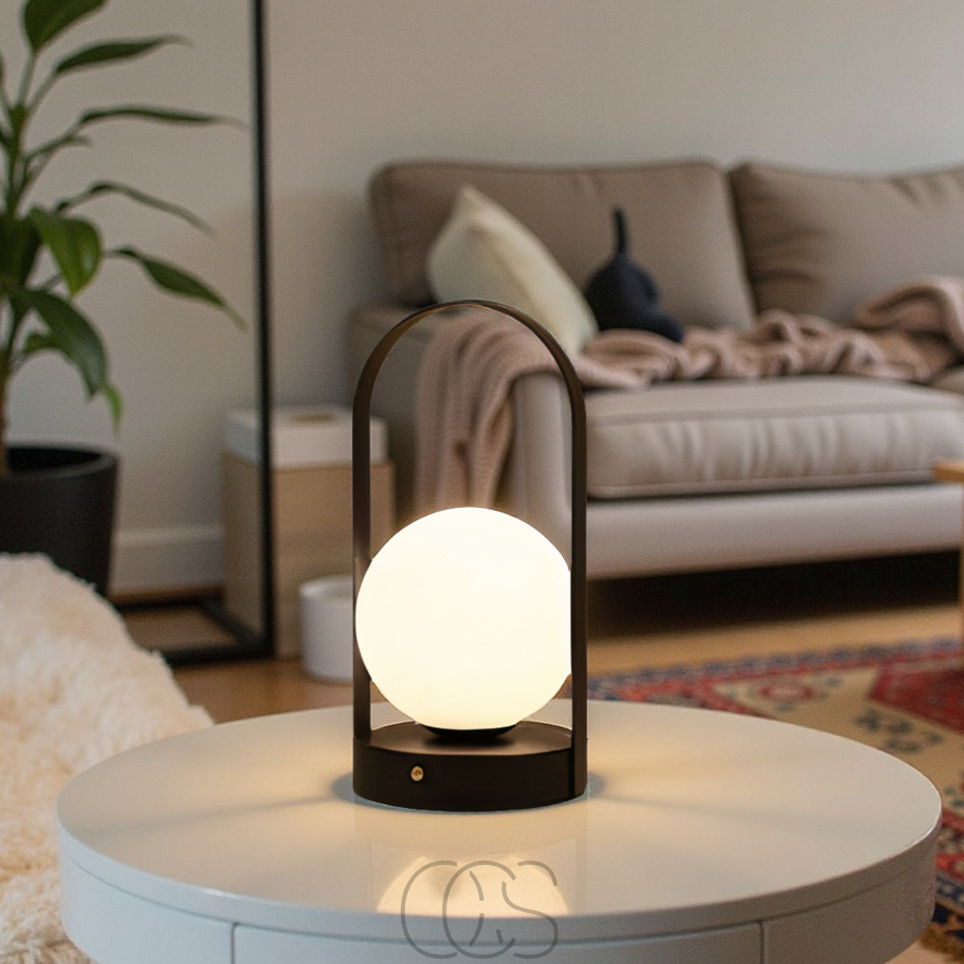 Norroe - Spherical Table Lamp - Wireless LED Night Light