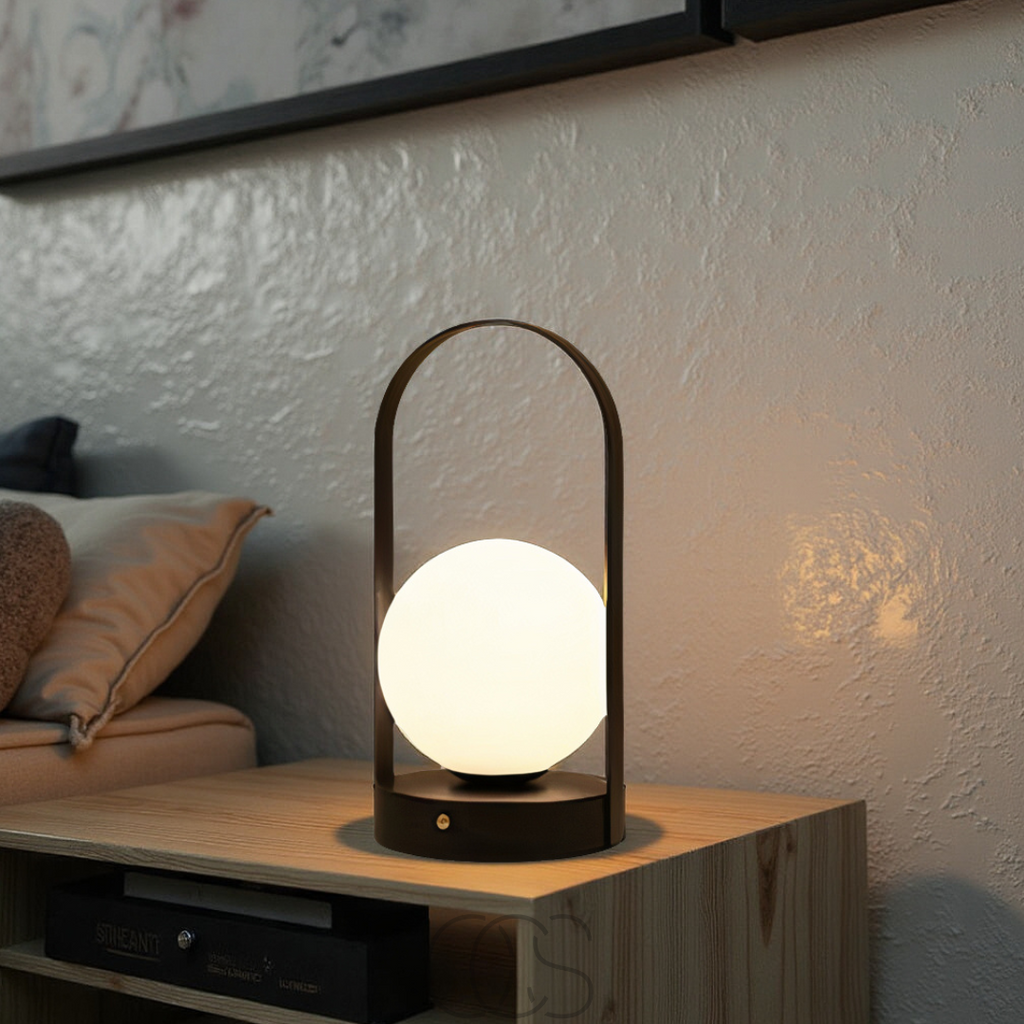 Norroe - Spherical Table Lamp - Wireless LED Night Light