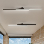 Norroe - nowoczesna aluminiowa lampa sufitowa - Eleganckie oświetlenie sufitowe