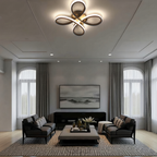 Norroe – Taklampe LED Klaver – Moderne design med atmosfærisk dimmefunksjon
