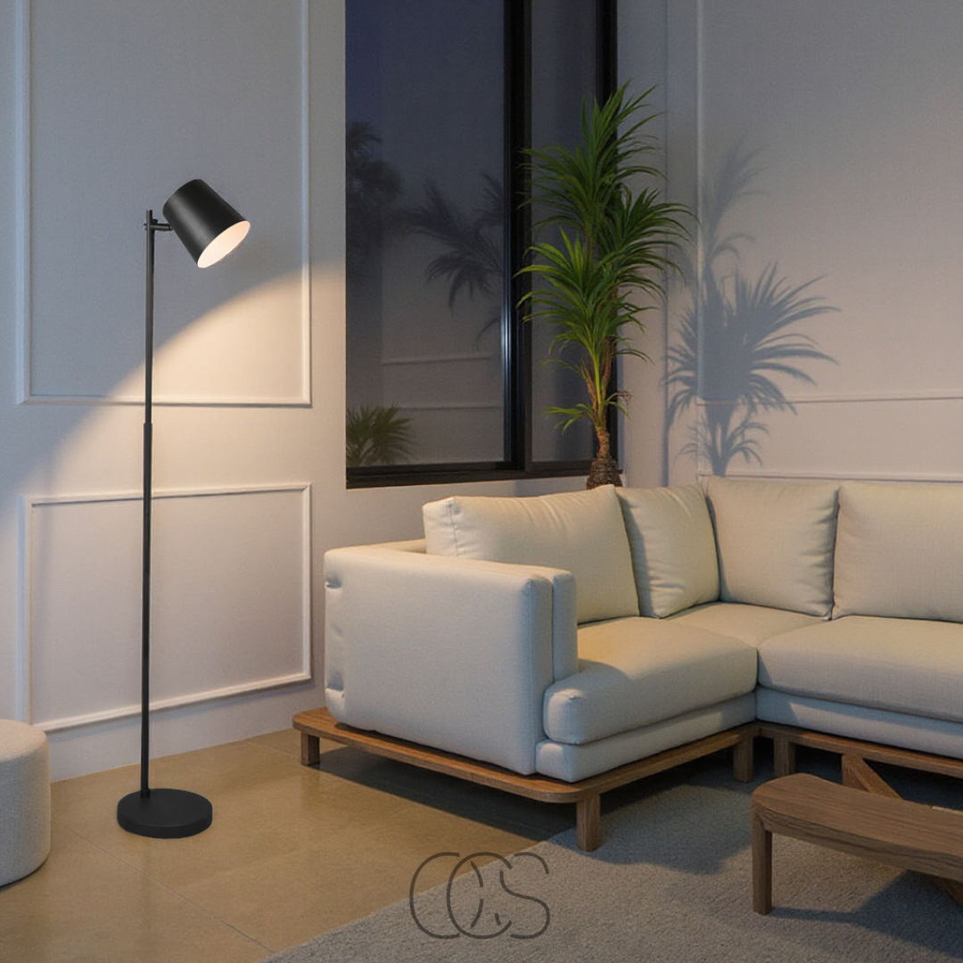 Norroe – Bezprzewodowa lampa podłogowa - USB ładowalna i ściemnialna