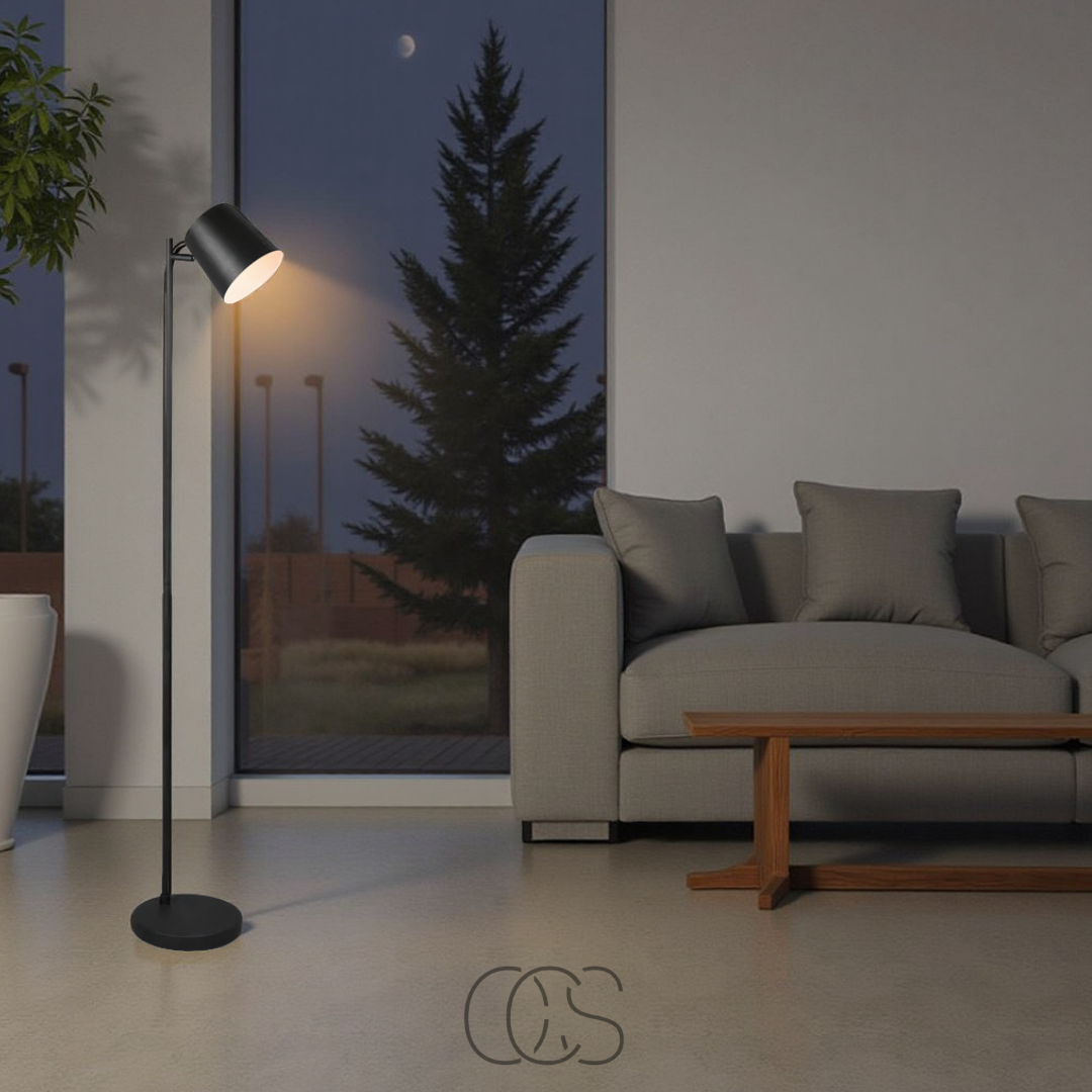 Norroe – Bezprzewodowa lampa podłogowa - USB ładowalna i ściemnialna