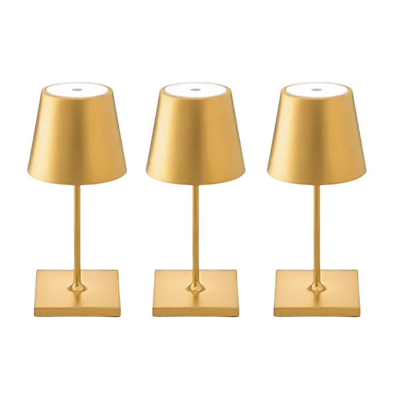 Auretta | Lampada da tavolo mini senza fili con batteria ricaricabile e dimmer regolabile