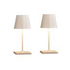 Auretta | Lampada da tavolo mini senza fili con batteria ricaricabile e dimmer regolabile