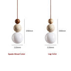 Modern Minimalist Travertine Pendant Lamp
