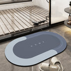 AquaCloud Quick Dry Bath Mat Ultra Absorbent for Bathroom