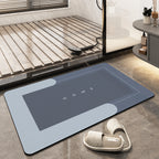 AquaCloud Quick Dry Bath Mat Ultra Absorbent for Bathroom