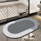 AquaCloud Quick Dry Bath Mat Ultra Absorbent for Bathroom