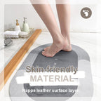 AquaCloud Quick Dry Bath Mat Ultra Absorbent for Bathroom