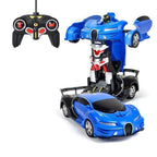 Transforme Carro RC em Robô com Luzes LED e Sons