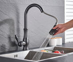 Robinet de bucătărie extensibil NovaFlow cu cap retractabil