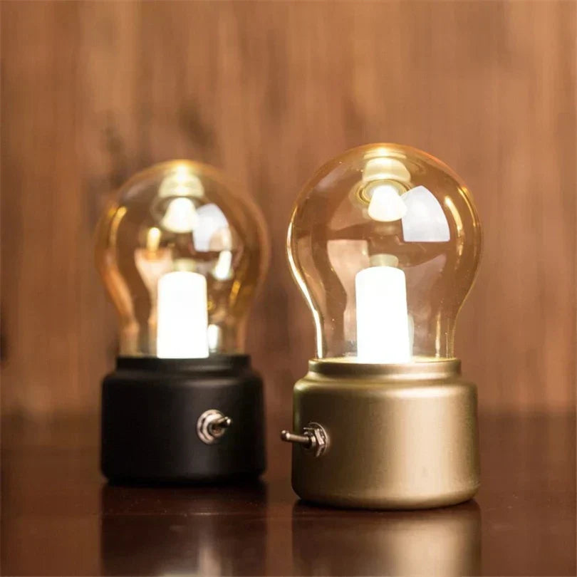 Lampa biurkowa w stylu vintage