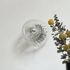 Iverra nordisk glass vegglampe for soverom og gang