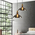 Aster Glass Pendant Light Retro Hanging Fixture for Homes