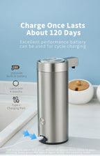 NovaSense Stainless Steel Auto Soap Dispenser With Sensor