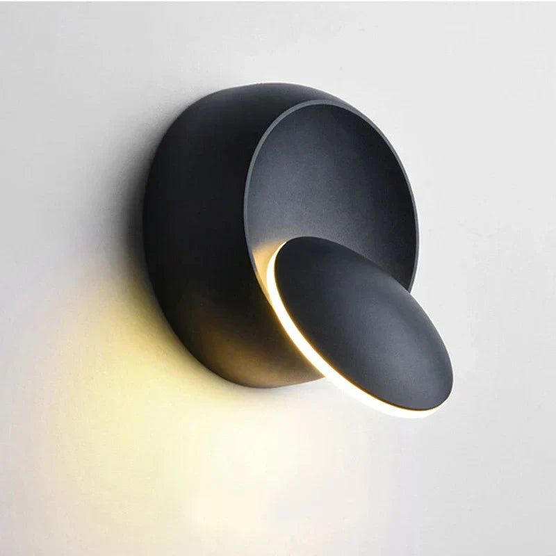 LumaNova Rotatable LED Wall Light for Living Room & Bedroom