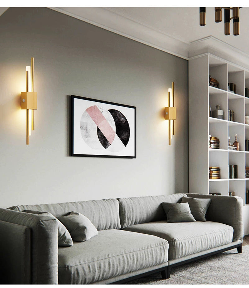 LumaStagger langaton LED-seinävalaisin USB-ladattava