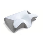 NovaRest 2-In-1 Memory Foam Orthopedic Cervical Pillow