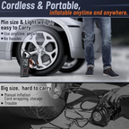 VoltLite Mini Trådlös Luftpump För Bil, Cykel, Boll