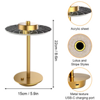 LumaRay | Cordless Rechargeable LED Table Lamp With Touch Dimmer