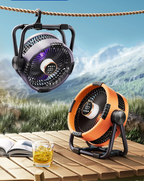 Ventilador de Campismo SummitPulse 6 em 1 com Luz LED e Comando à Distância