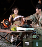 Ventilador de Campismo SummitPulse 6 em 1 com Luz LED e Comando à Distância