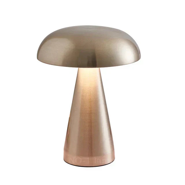FungiGlow Sopp Berøringssensor Trådløs Bordlampe Nattlys