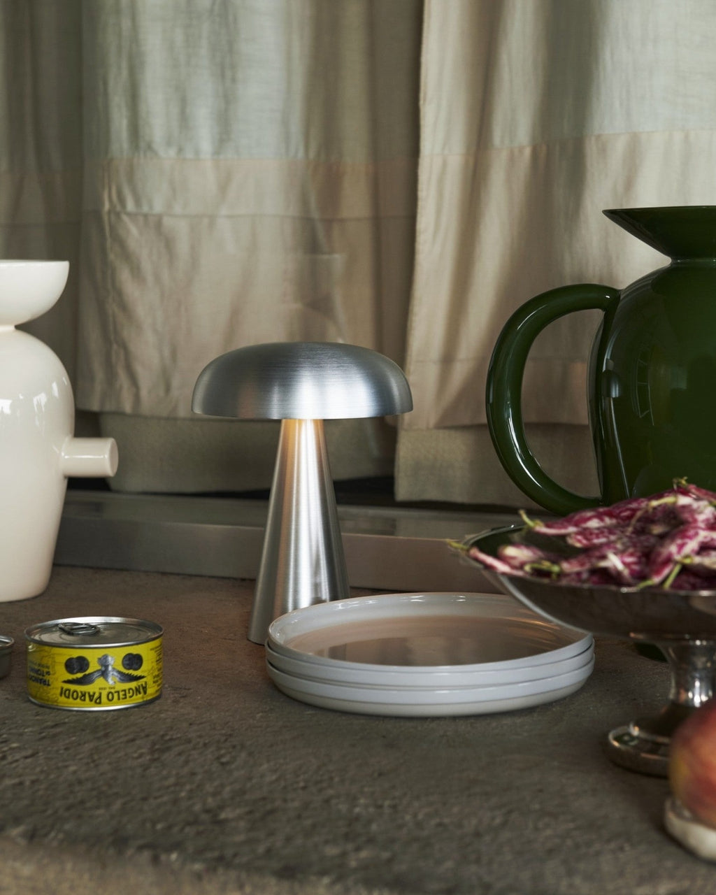 VelaGlow | USB-C Rechargeable Table Lamp With 1800mAh Battery, 3 Light Modes